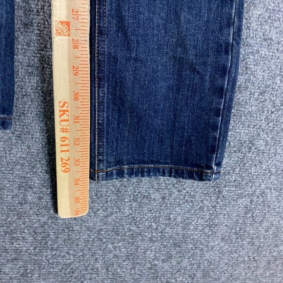 Volcom Straight Leg Skinny Jeans Women's Size 9 Denim Cotton Mid Rise - Picture 5 of 12